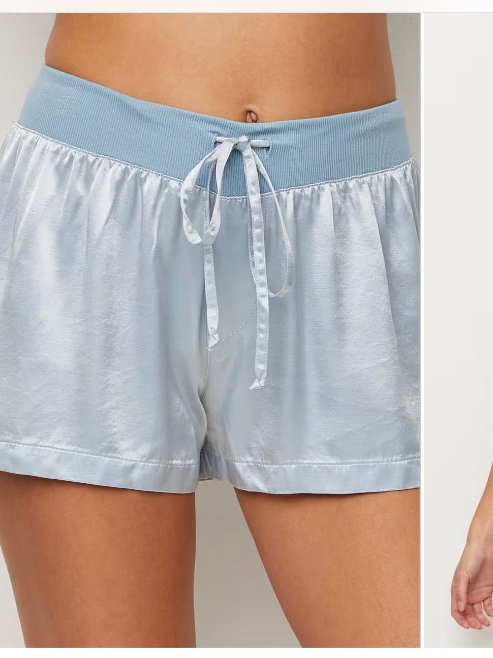 PJ Harlow Mikel Satin Sleep Boxer Shorts